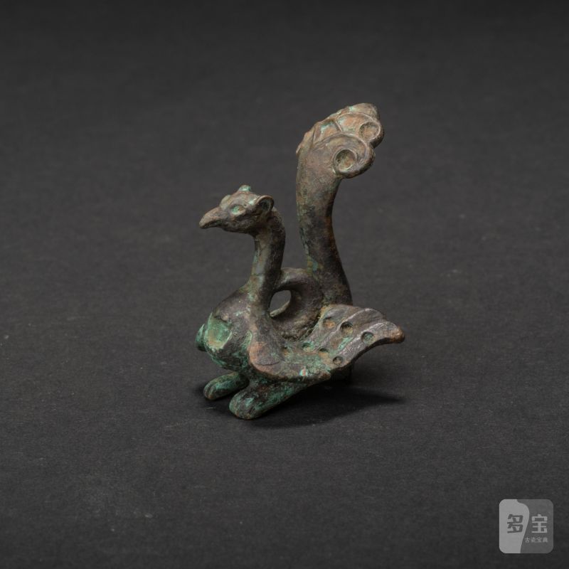    戰國 青銅鳳鳥 - 图1